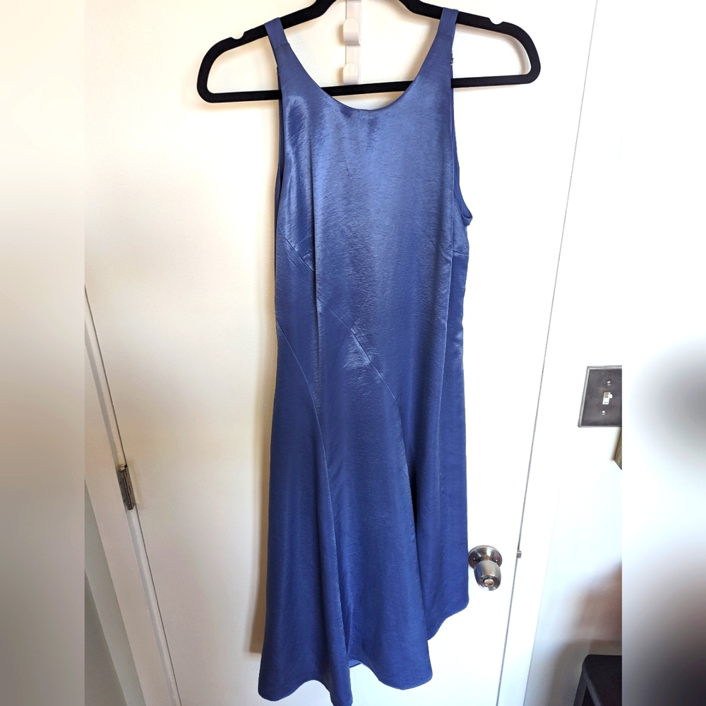 Periwinkle Asymmetrical Dress